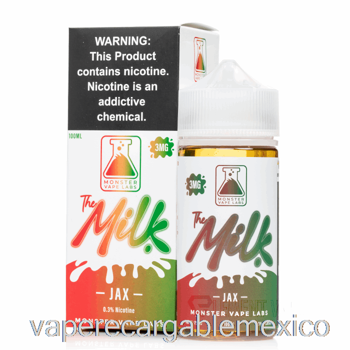 Vape Recargable Jax - La Leche - 100ml 0mg